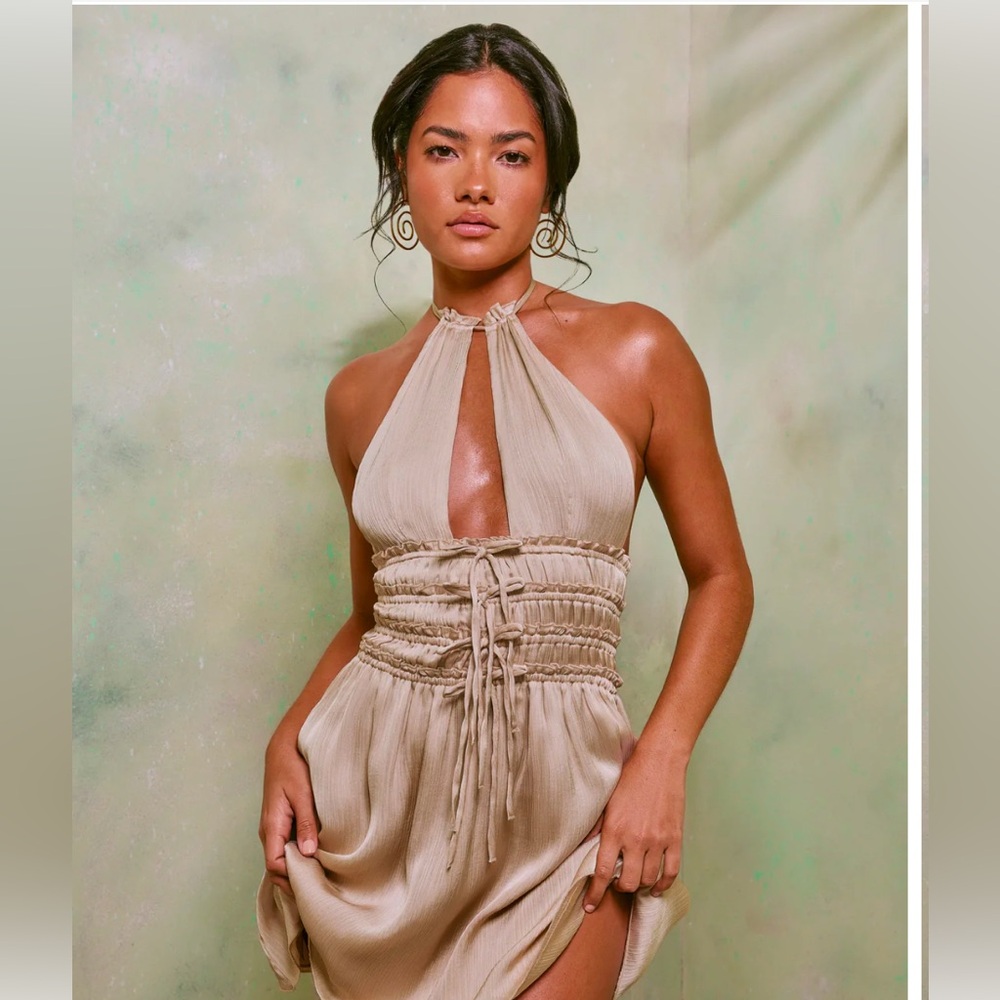 Oh Polly Halter Dress